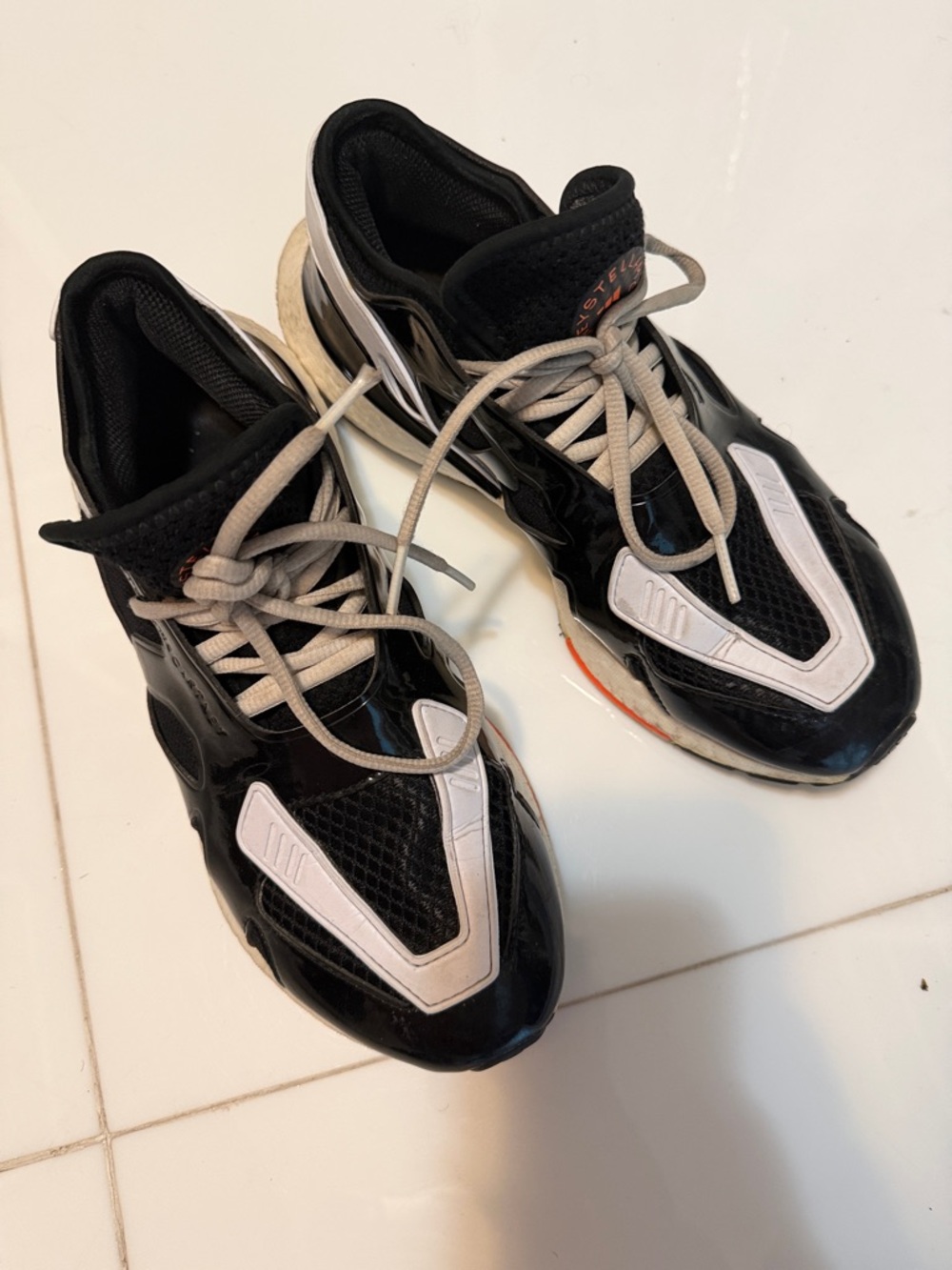 Stella McCartney Black and White sneakers 7.5